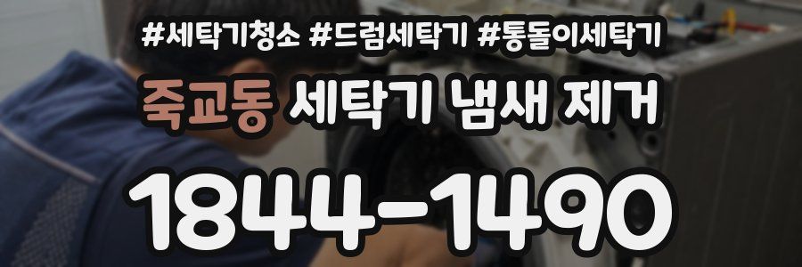 죽교동 세탁기 냄새 제거