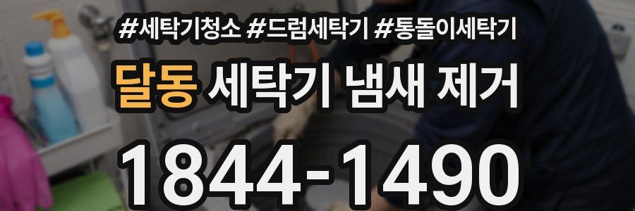 달동 세탁기 냄새 제거