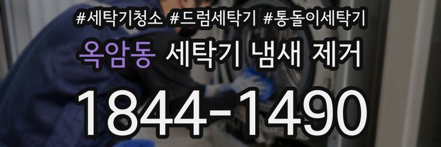 옥암동 세탁기 냄새 제거