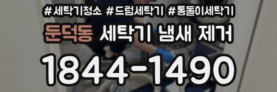 둔덕동 세탁기 냄새 제거