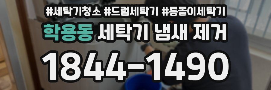 학용동 세탁기 냄새 제거