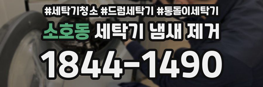 소호동 세탁기 냄새 제거