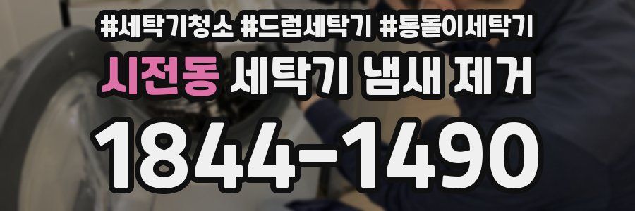 시전동 세탁기 냄새 제거