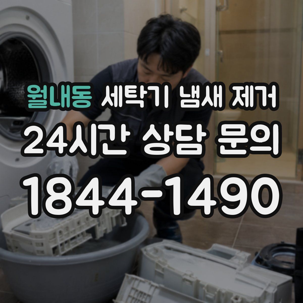 월내동 세탁기 냄새 제거