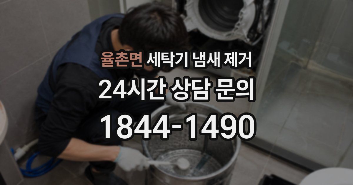 율촌면 세탁기 냄새 제거