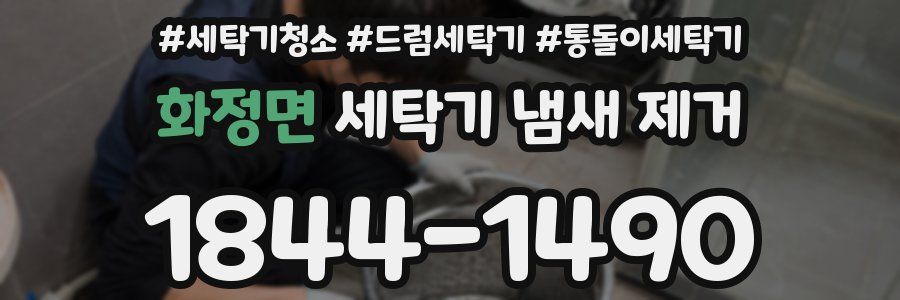 화정면 세탁기 냄새 제거