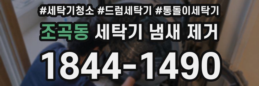 조곡동 세탁기 냄새 제거