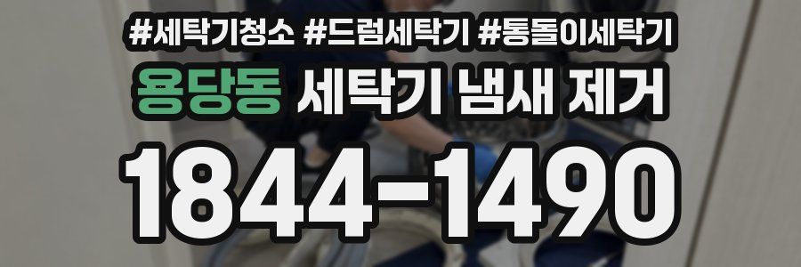 용당동 세탁기 냄새 제거