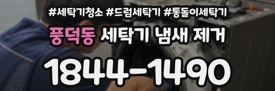 풍덕동 세탁기 냄새 제거