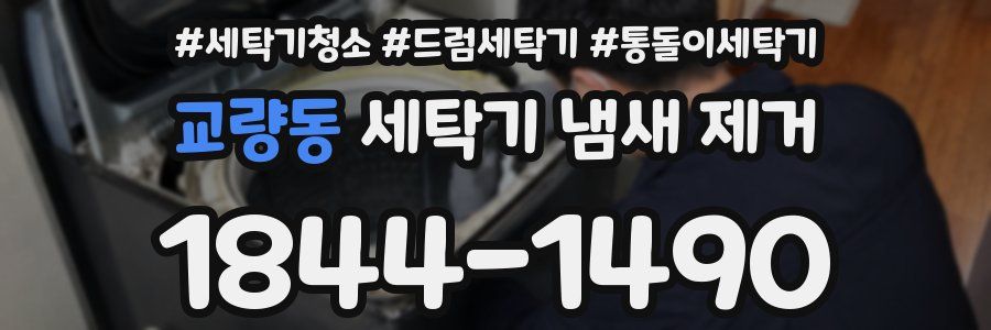 교량동 세탁기 냄새 제거