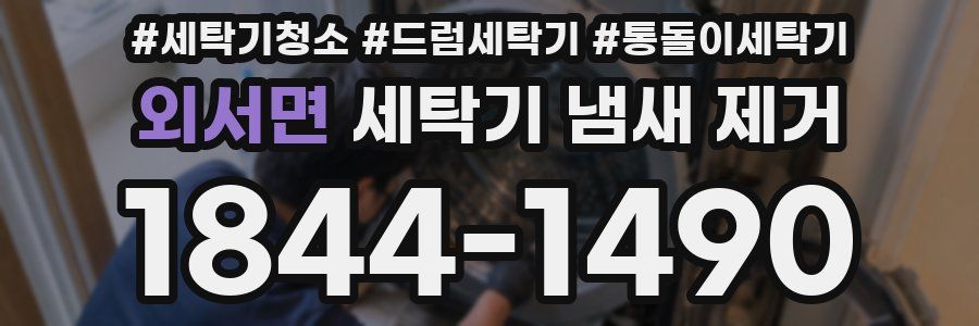 외서면 세탁기 냄새 제거