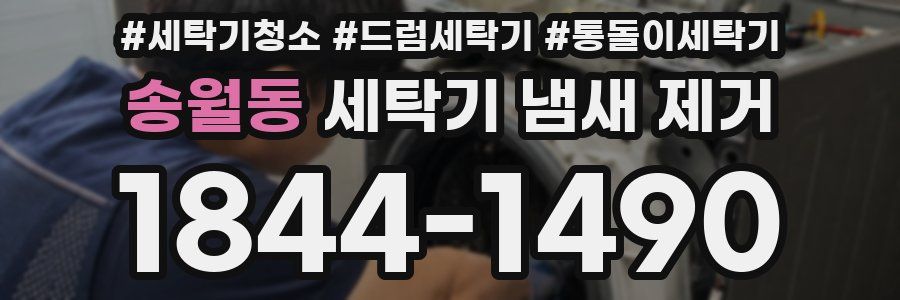송월동 세탁기 냄새 제거