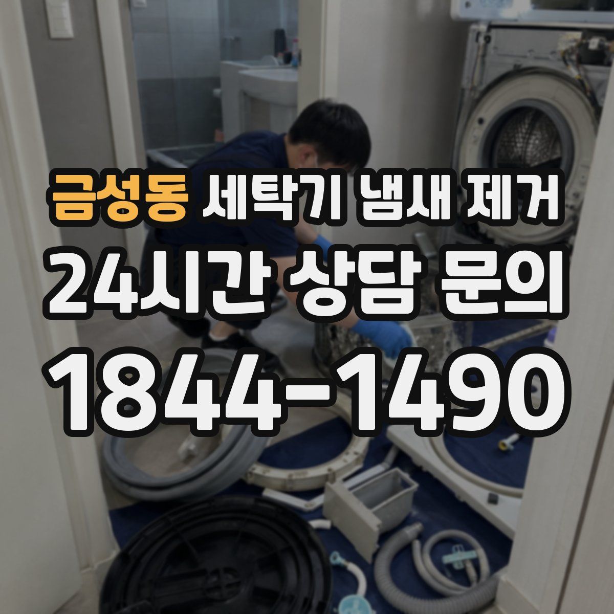 금성동 세탁기 냄새 제거