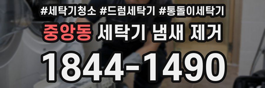 중앙동 세탁기 냄새 제거