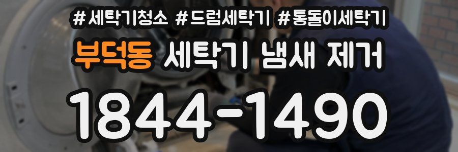 부덕동 세탁기 냄새 제거