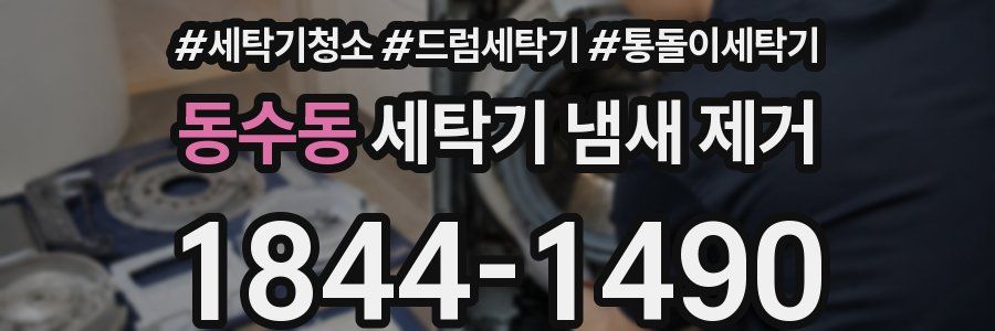 동수동 세탁기 냄새 제거