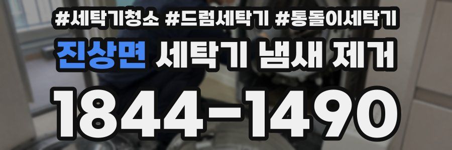 진상면 세탁기 냄새 제거