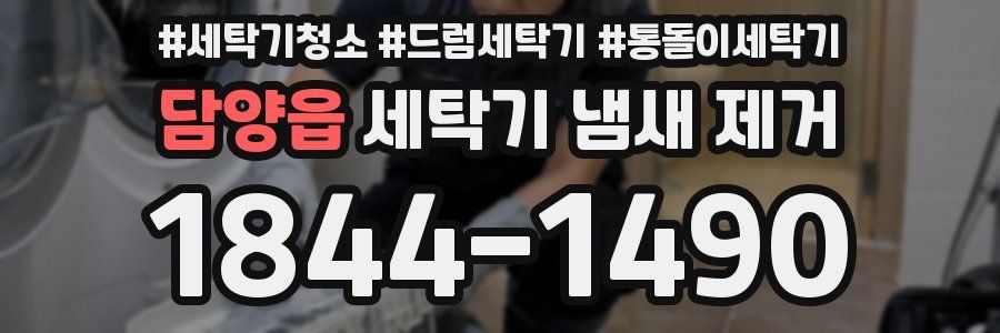 담양읍 세탁기 냄새 제거