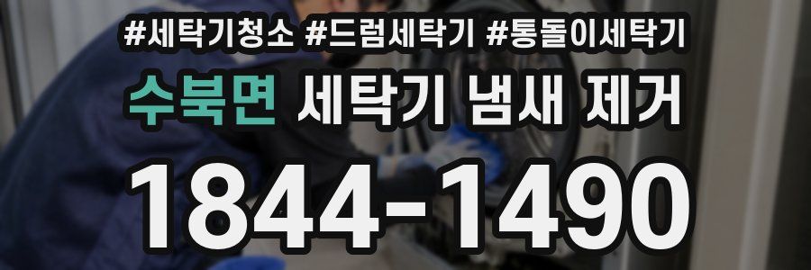 수북면 세탁기 냄새 제거