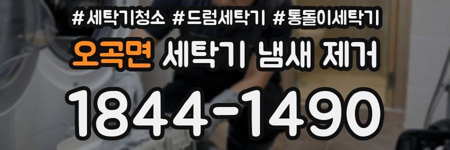오곡면 세탁기 냄새 제거