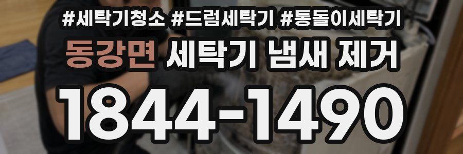 동강면 세탁기 냄새 제거