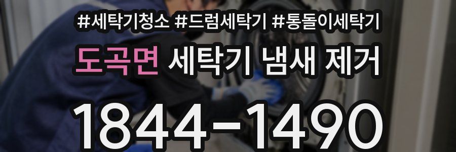 도곡면 세탁기 냄새 제거