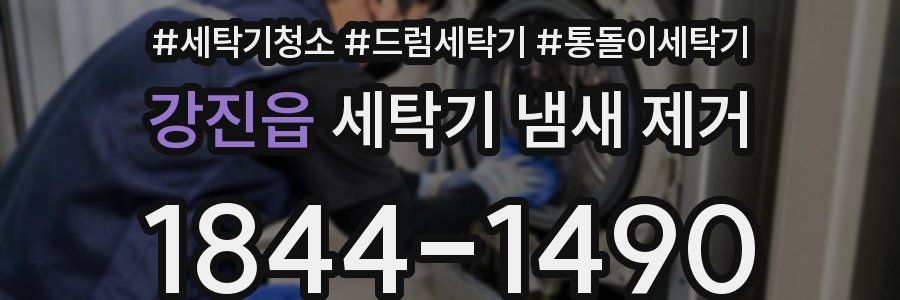 강진읍 세탁기 냄새 제거