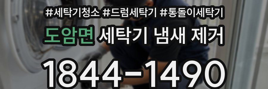 도암면 세탁기 냄새 제거