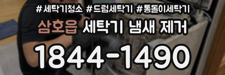 삼호읍 세탁기 냄새 제거
