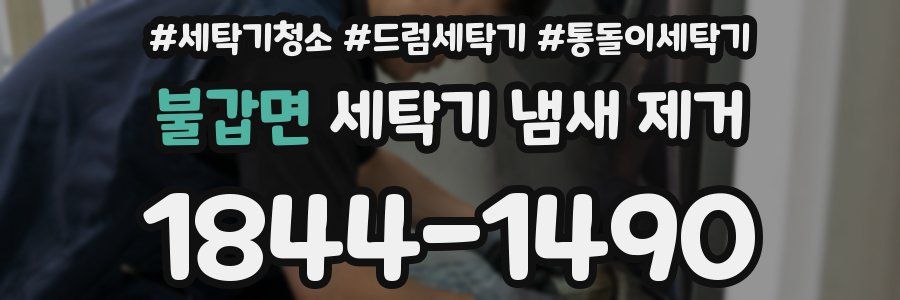 불갑면 세탁기 냄새 제거