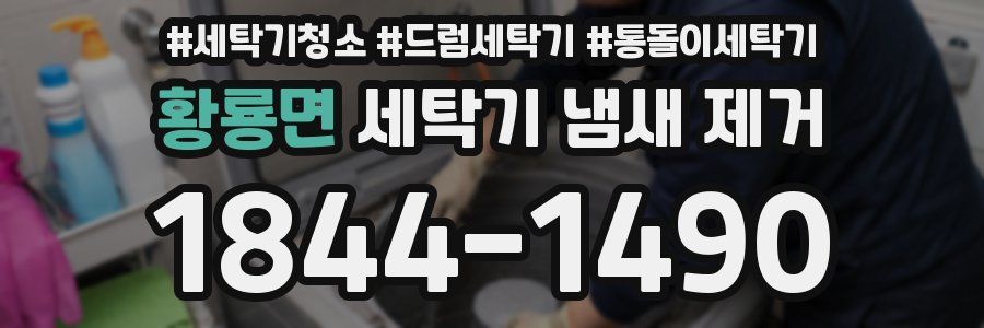 황룡면 세탁기 냄새 제거