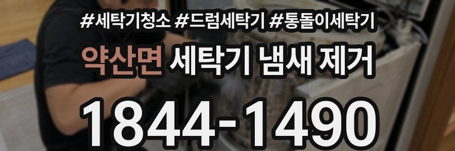 약산면 세탁기 냄새 제거