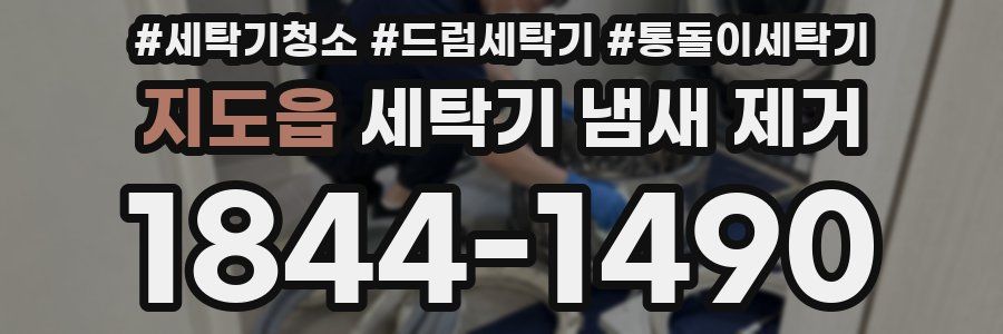 지도읍 세탁기 냄새 제거