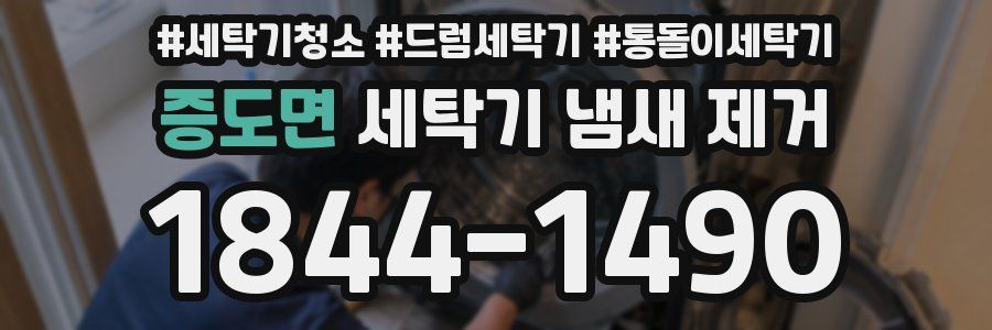 증도면 세탁기 냄새 제거