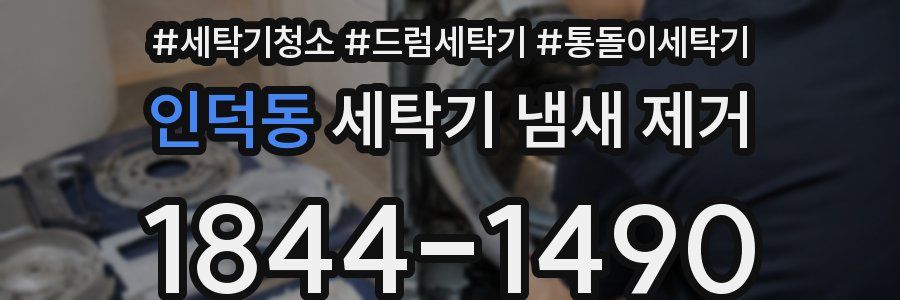 인덕동 세탁기 냄새 제거