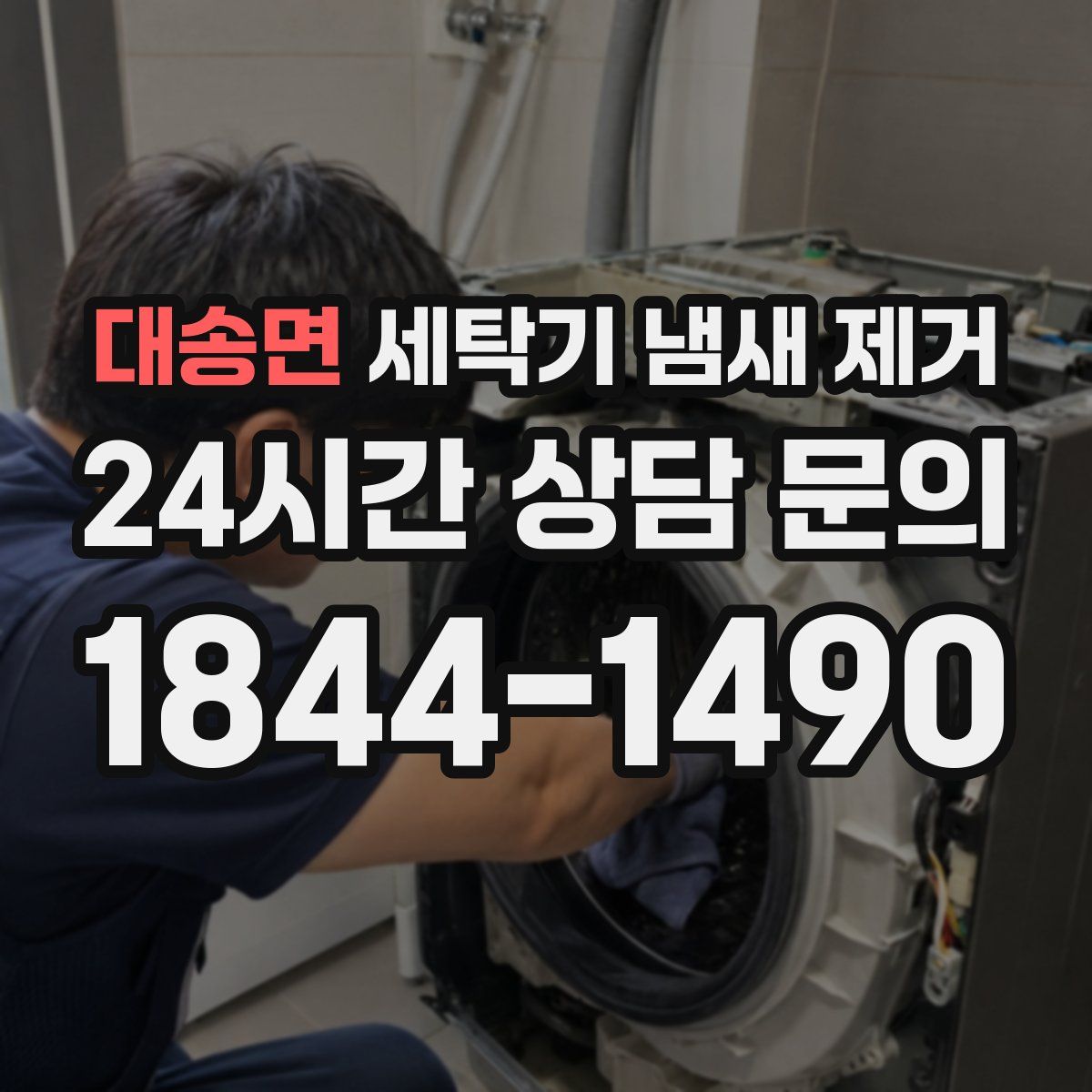 대송면 세탁기 냄새 제거