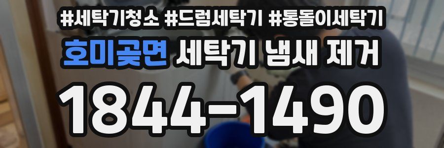 호미곶면 세탁기 냄새 제거