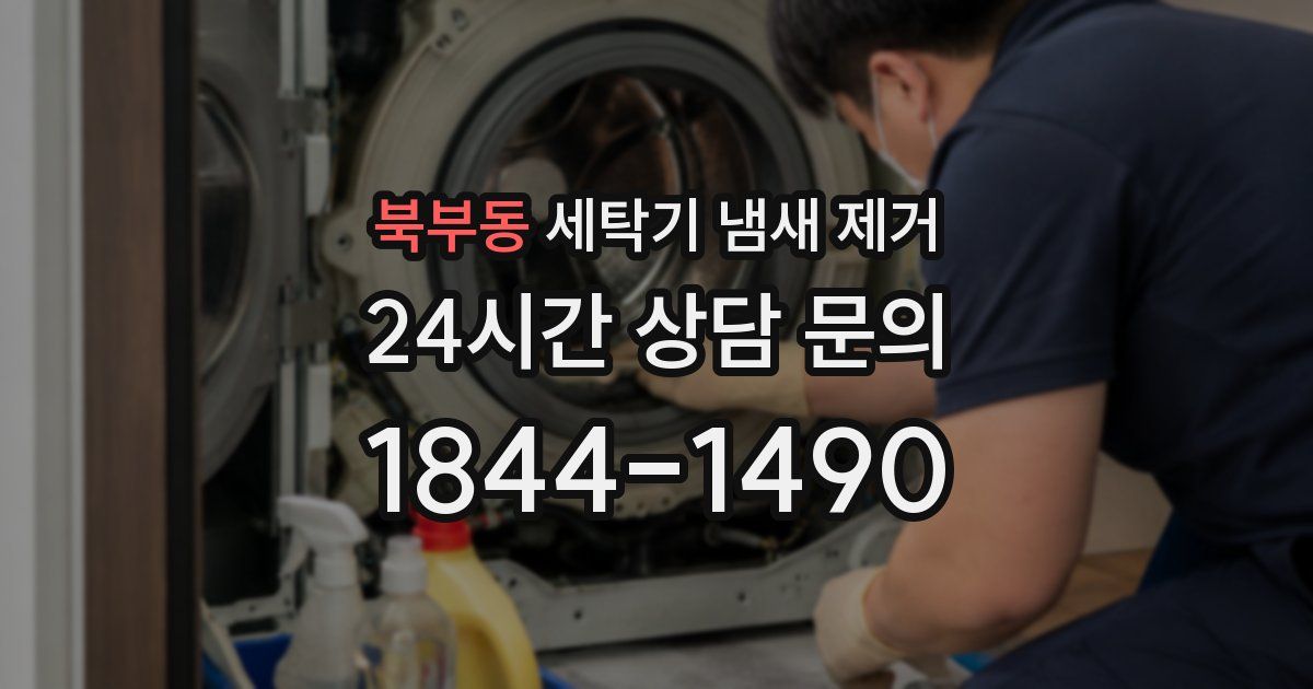 북부동 세탁기 냄새 제거