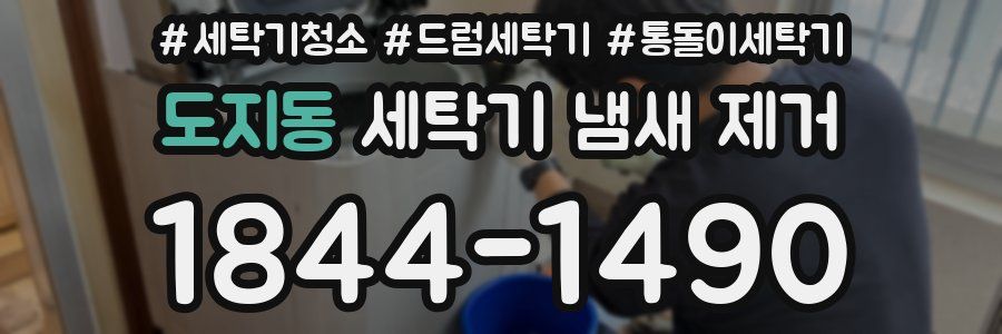 도지동 세탁기 냄새 제거