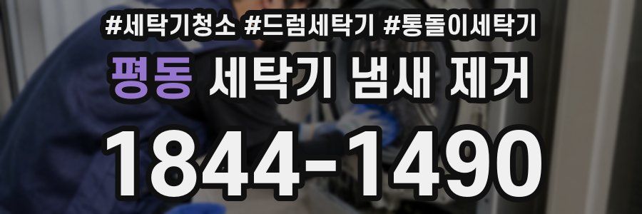 평동 세탁기 냄새 제거