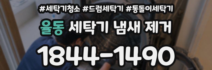 율동 세탁기 냄새 제거