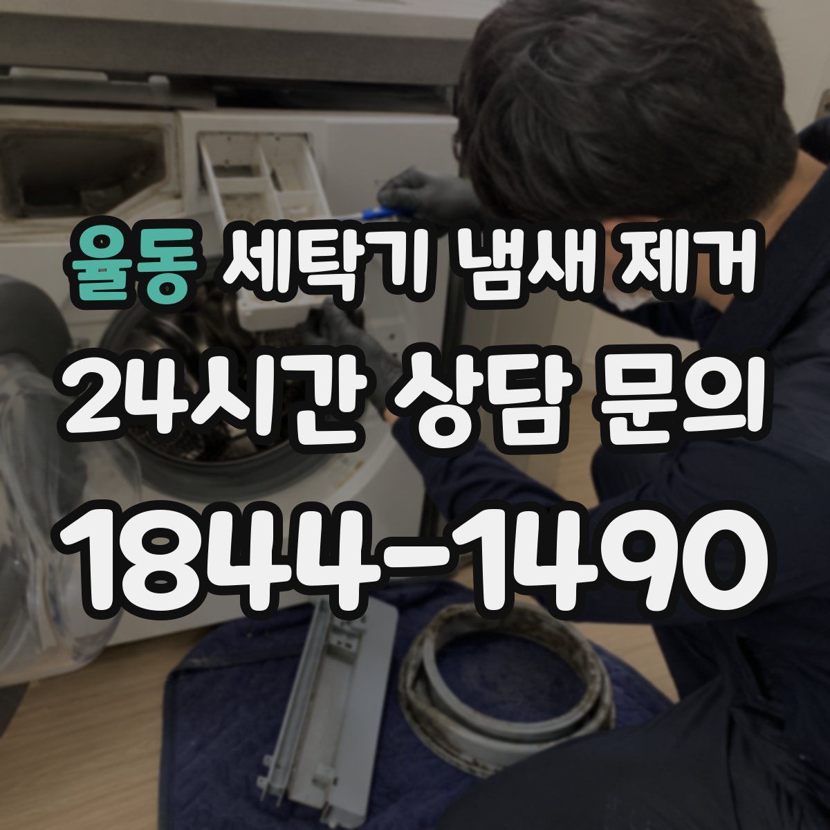 율동 세탁기 냄새 제거