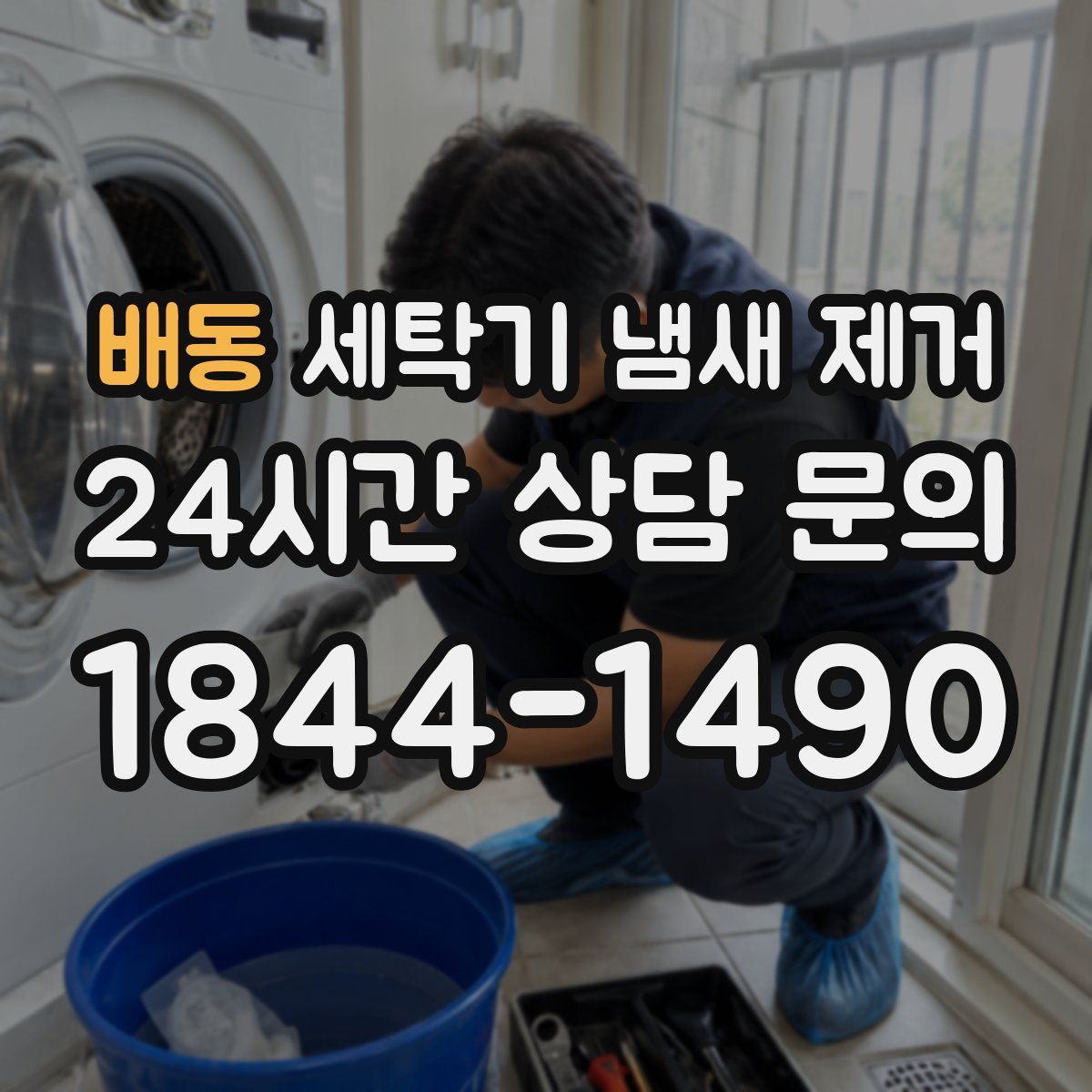 배동 세탁기 냄새 제거