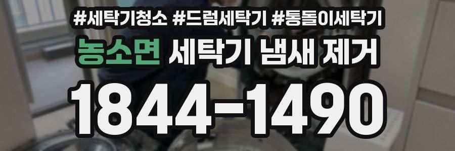 농소면 세탁기 냄새 제거