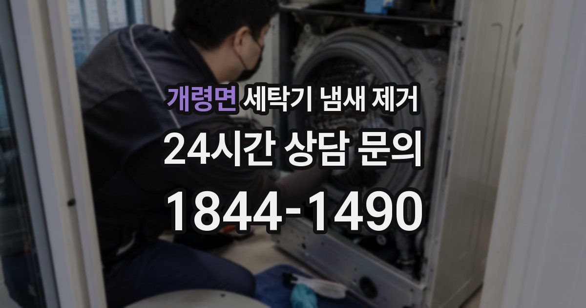 개령면 세탁기 냄새 제거