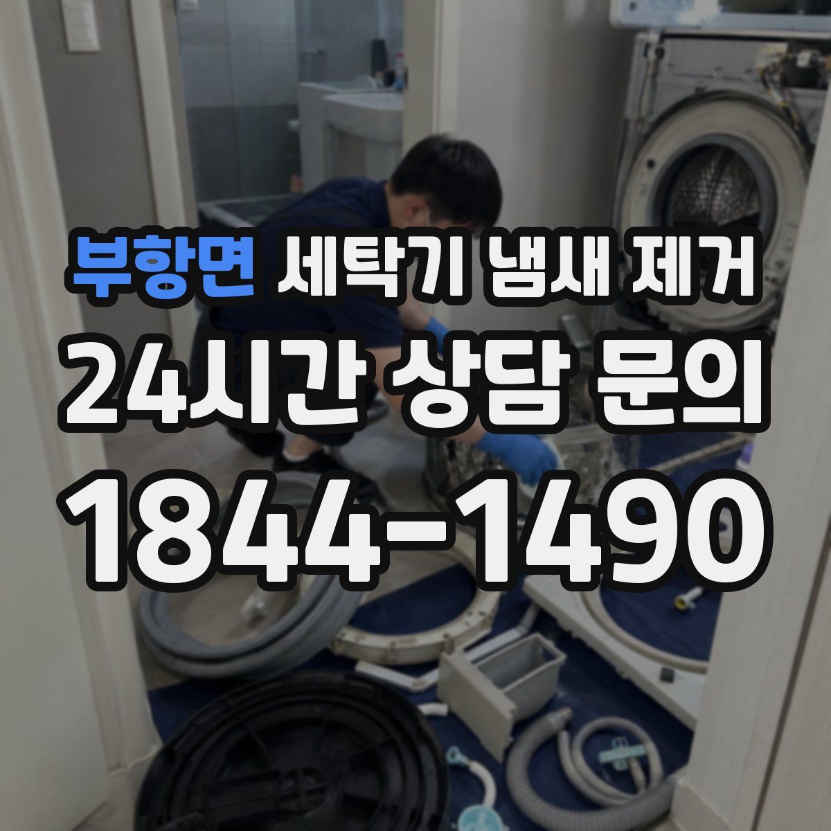 부항면 세탁기 냄새 제거