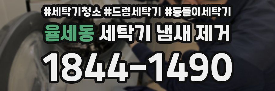 율세동 세탁기 냄새 제거