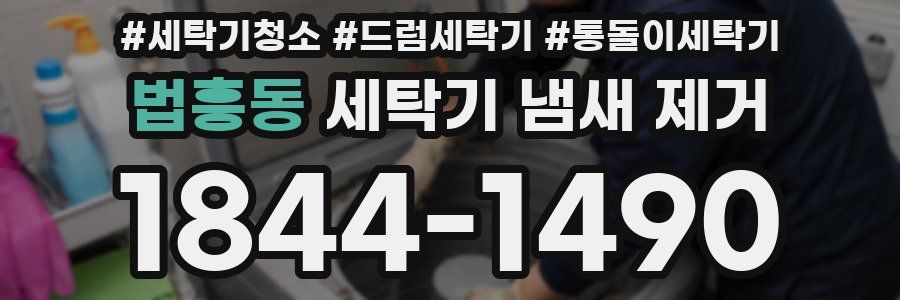 법흥동 세탁기 냄새 제거
