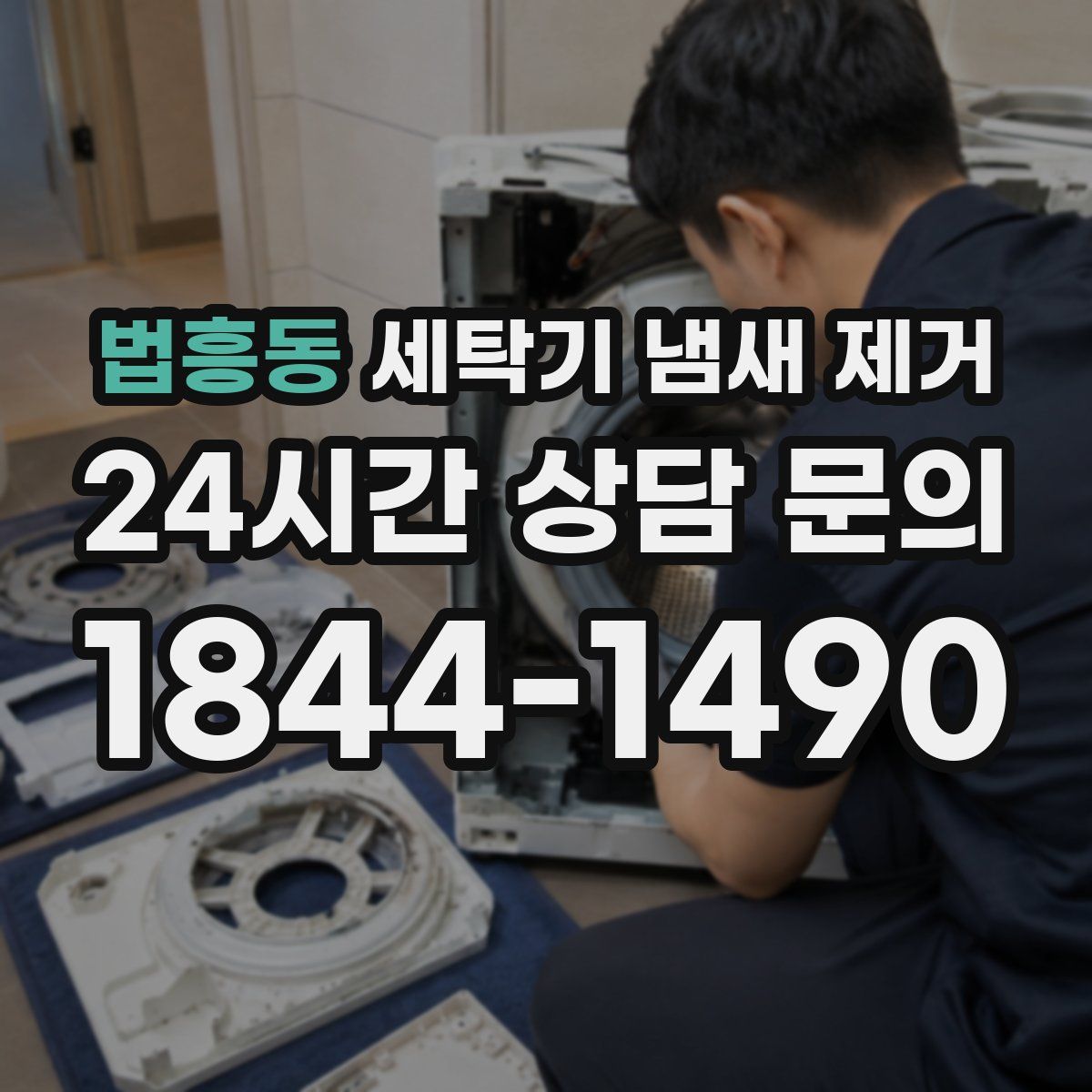 법흥동 세탁기 냄새 제거