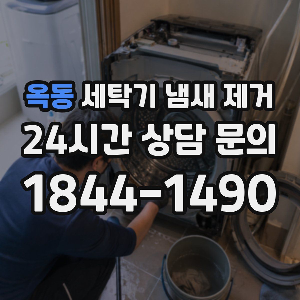옥동 세탁기 냄새 제거